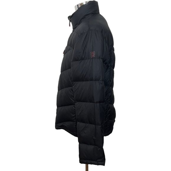 Calvin Klein Jacket Mens Down Insulated Packable Quilted Lightweight Black Large - Picture 2 of 13